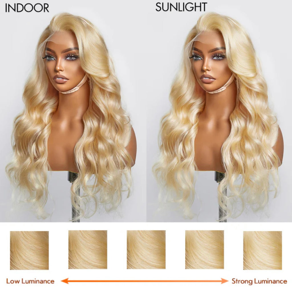 13x4 #613 Body Wavy Lace Frontal Wigs 150% Density