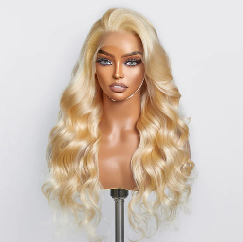 13x4 #613 Body Wavy Lace Frontal Wigs 150% Density