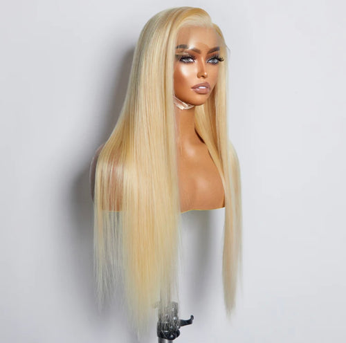 13x4 #613 Straight Lace Frontal Wig 150% Density