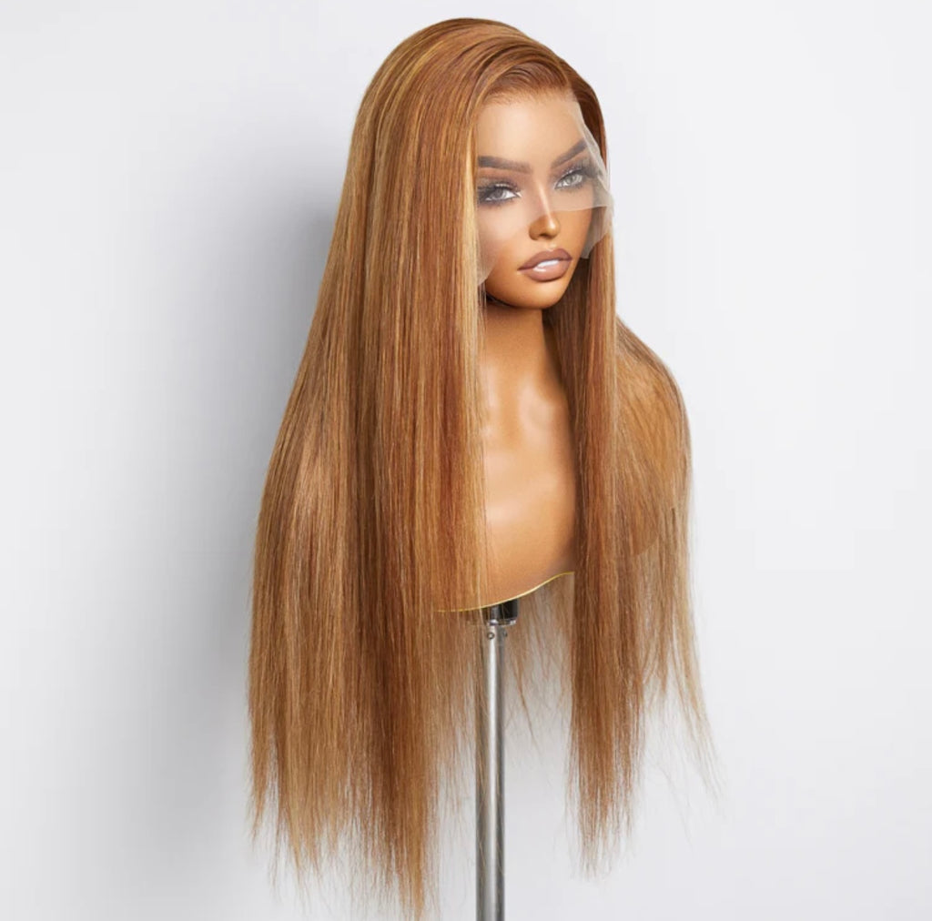 Pre-Plucked 13x4 Lace Front Straight Wig Free Part 150% Density